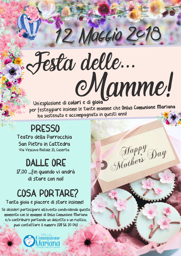 Festa delle Mamme Onlus Comunione Mariana